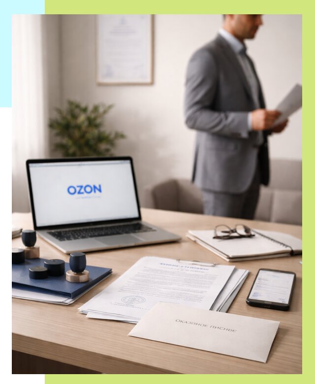 Отказное письмо для Ozon в Кинели от 3566 р. | Сертэкс